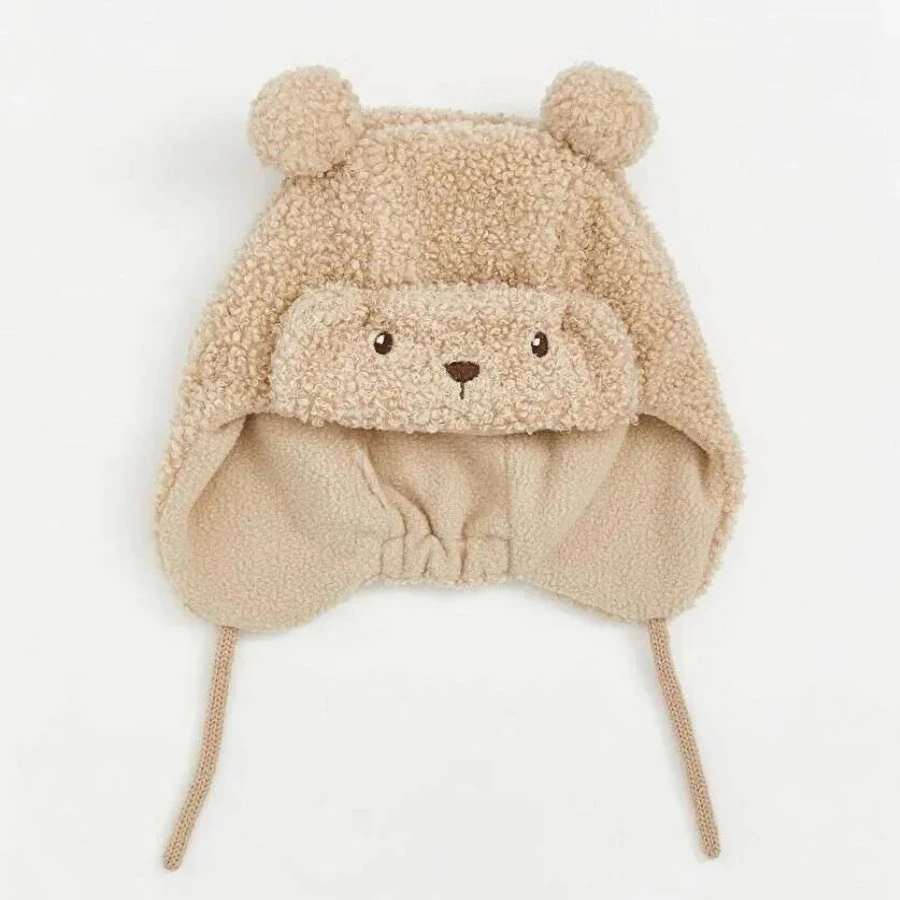 LC Waikiki – Beige Baby Boy Snow Hat