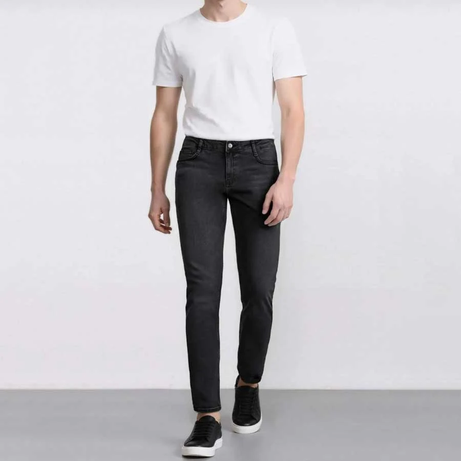 Defacto Pedro Slim Fit Narrow Fit Regular Waist Narrow Leg Jean Pants
