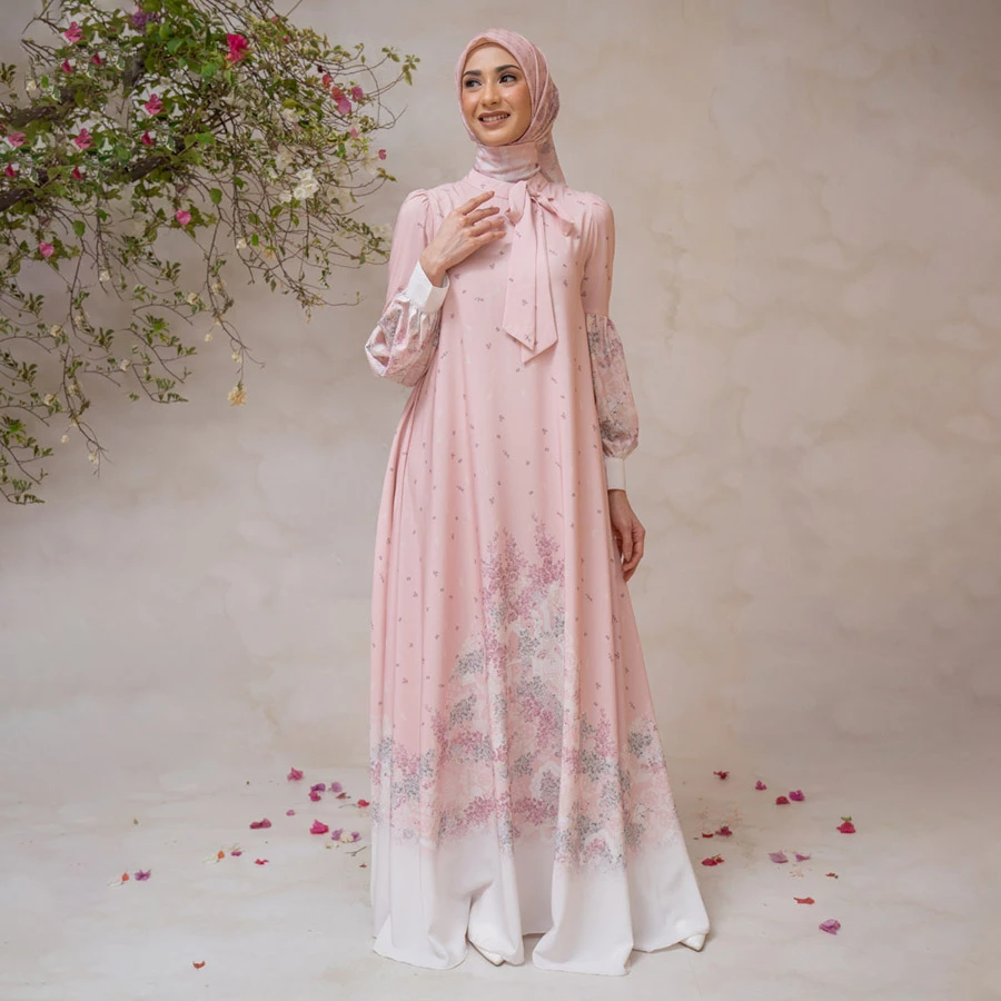 Biyya Dress 2.0 (Extended) – Silky Peach
