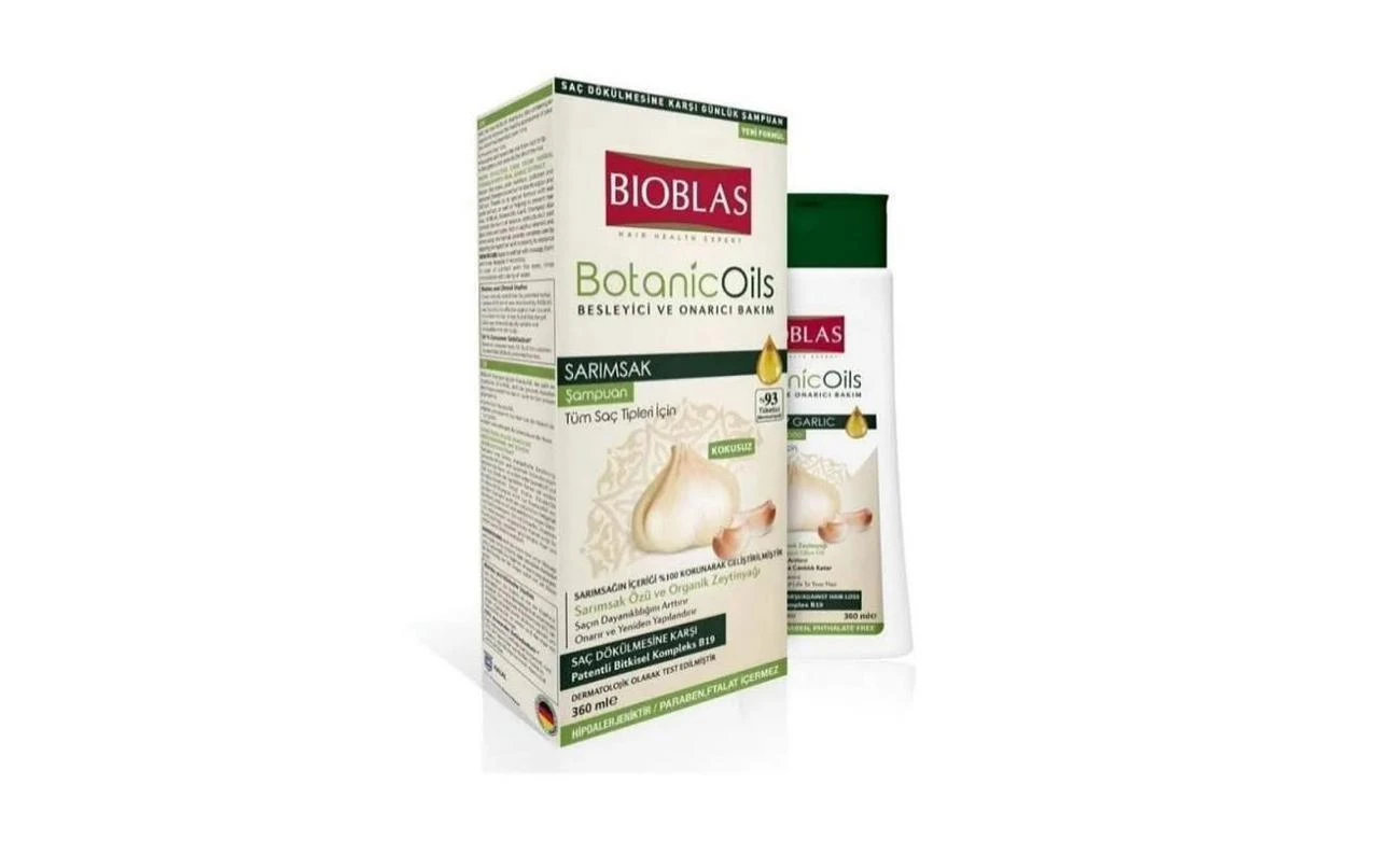 BIOBLAS Botanic Oils Garlic Nourishing & Repair Shampoo