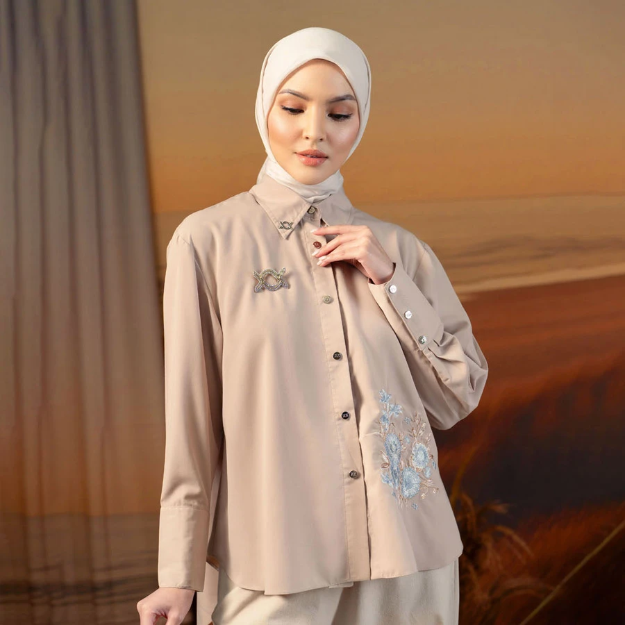 Mirbelia Shirt – Fawn Maple