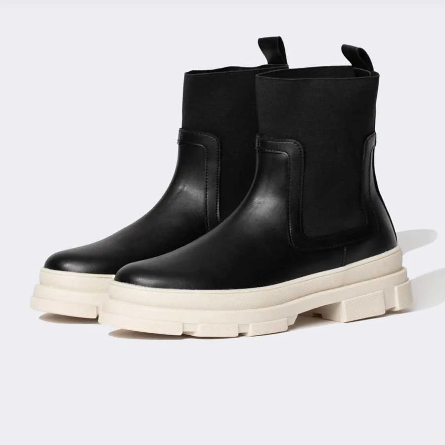 Defacto Winter Faux Leather Women’s Boots Thick Sole