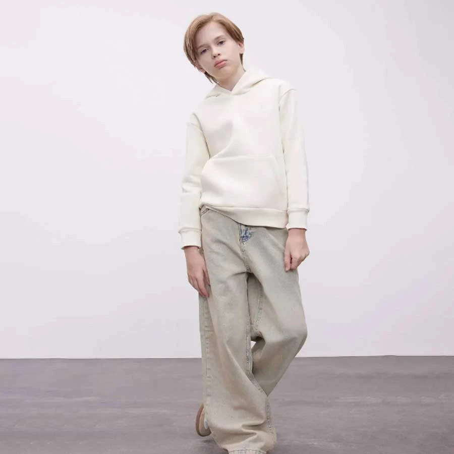 Defacto – Boy’s Pocket Hooded School Sweatshirt