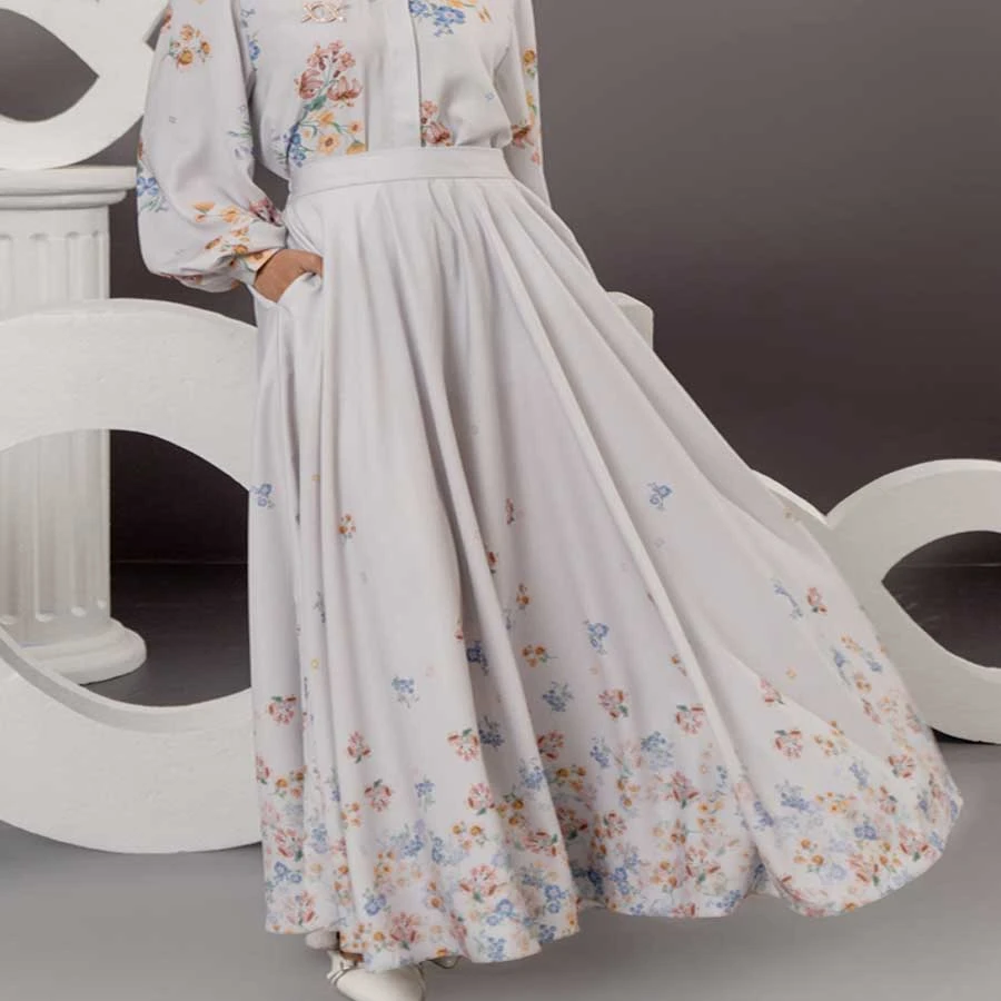 Jolie – Skirt Silver Mist