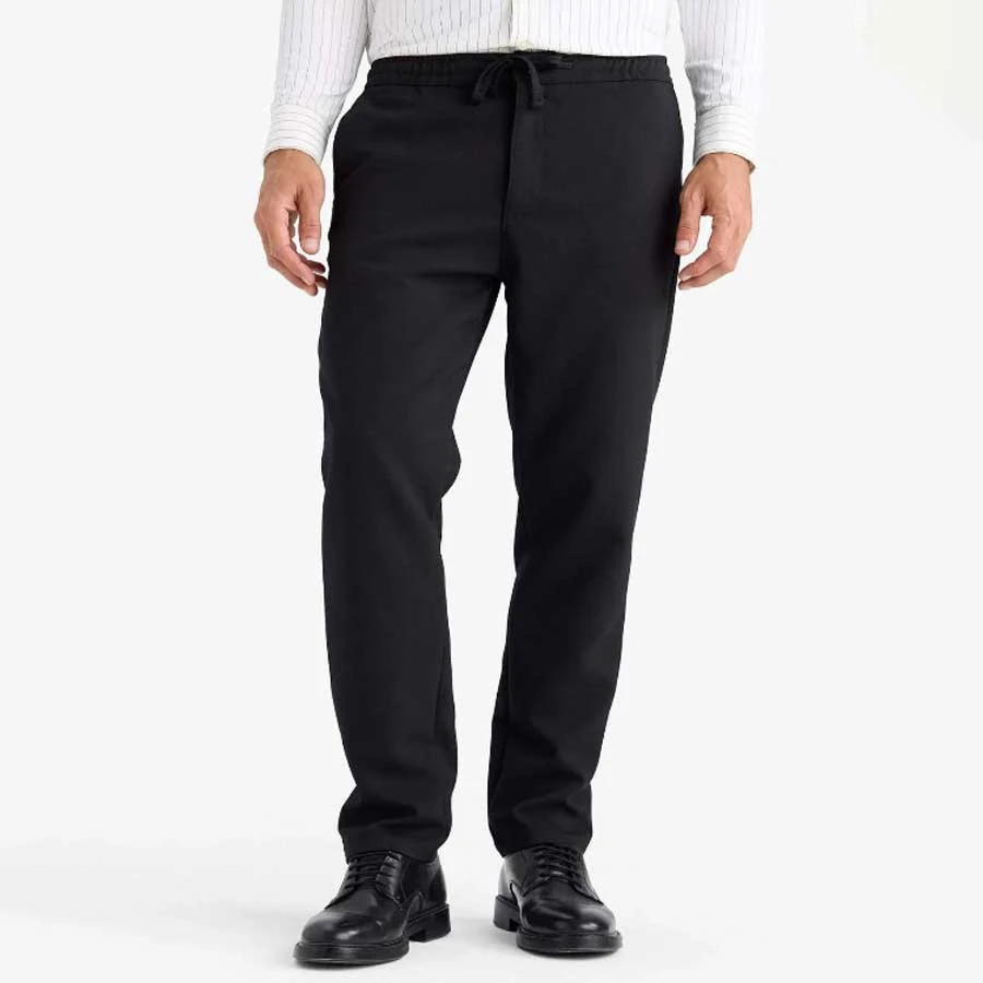 Defacto Regular Fit Normal Cut Fabric Pants Straight Leg with Pockets