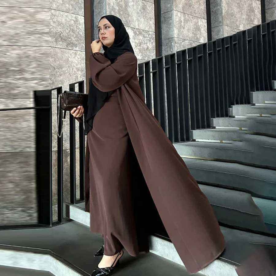 LEYLA STORE Serene Grace Double Ferace Set | Luxury Series