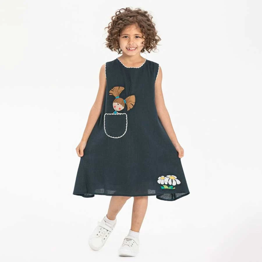 Elis Şile Bezi Ece Şile Diaper Girl’s Summer Dress