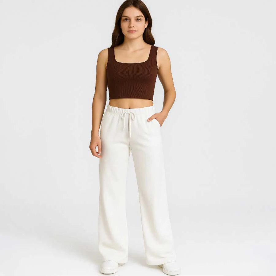 FV Wide Leg Linen Women’s Trousers