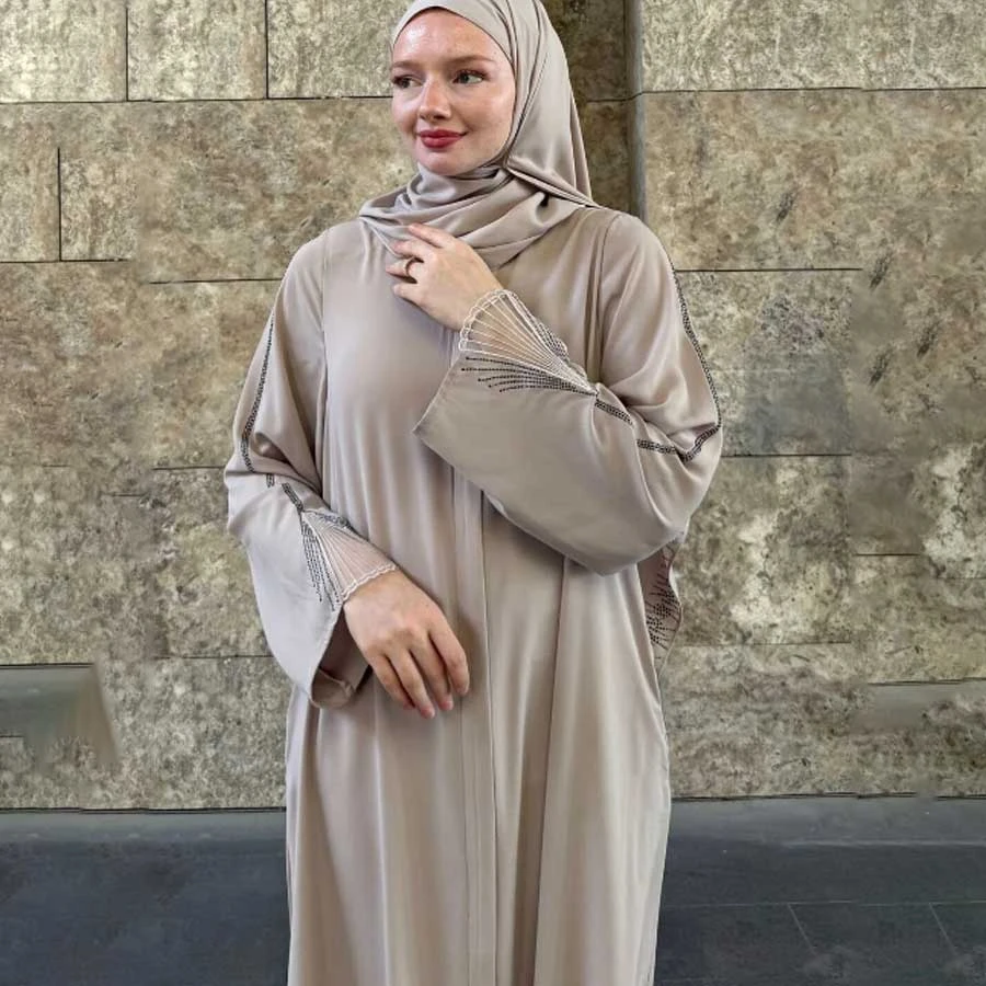 Mihrimahtr Sim Abaya Ferace + Shawl