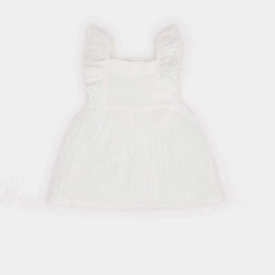 Defacto New Season Baby Girl Sleeveless Poplin Dress