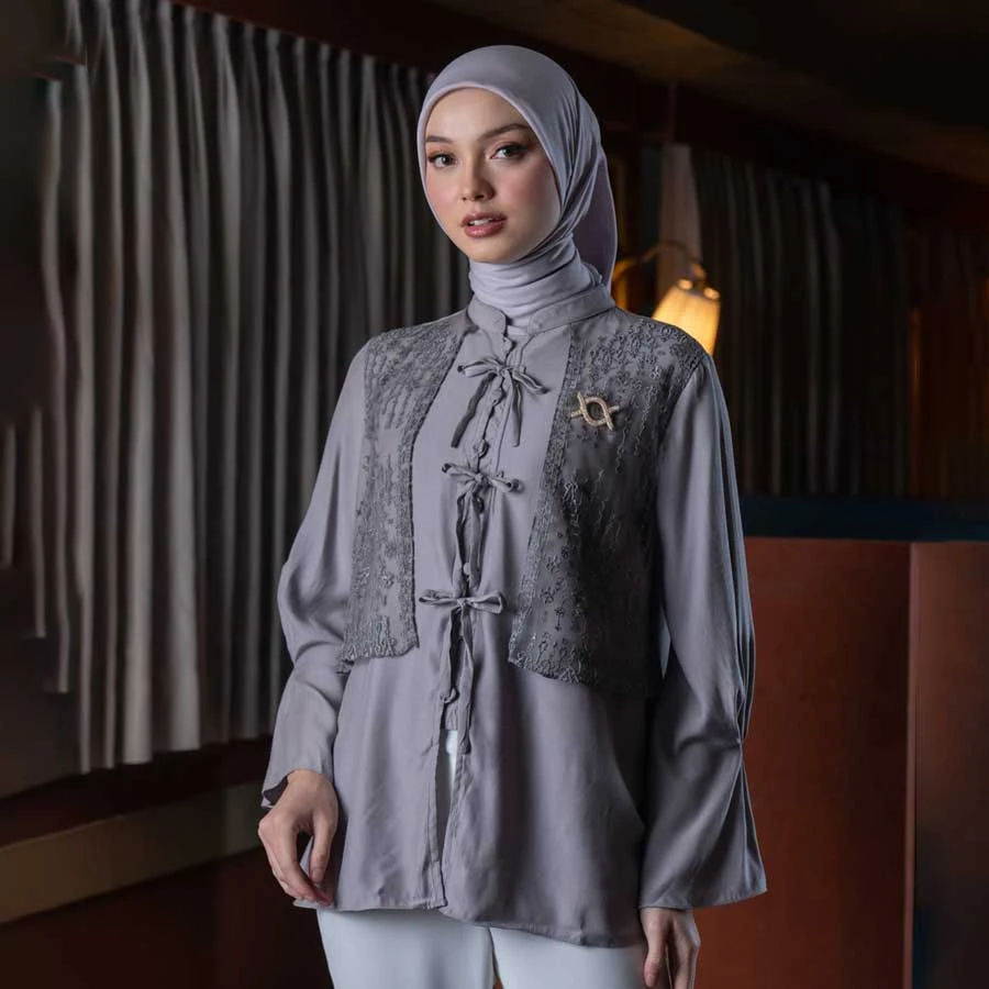 Marlene – Shirt Silver Birch