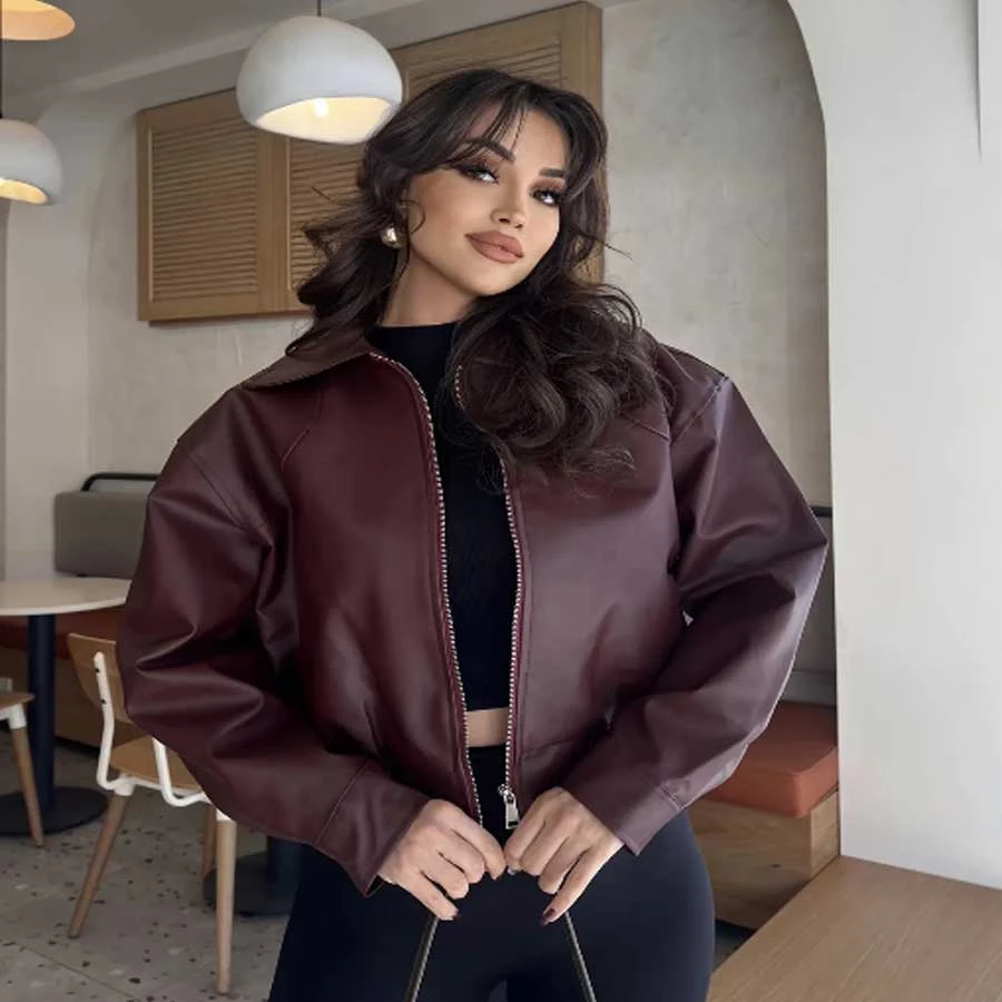 Moderk Women’s New Season Leather Jacket