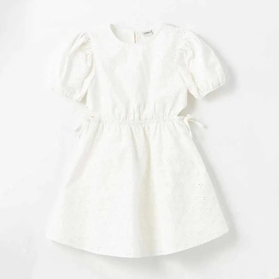 LC Waikiki – Bike Collar Scallop Detailed Girl’s Dress