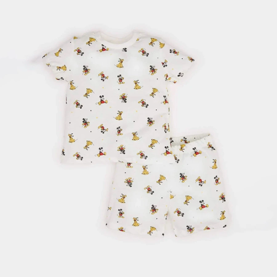 Defacto Baby Boy Disney Mickey & Minnie Pajama Set