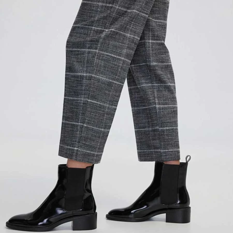 İpekyol Shiny Textured Chelsea Boots