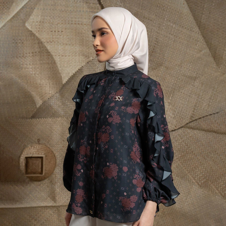 Aleena Shirt – Espresso Coffee