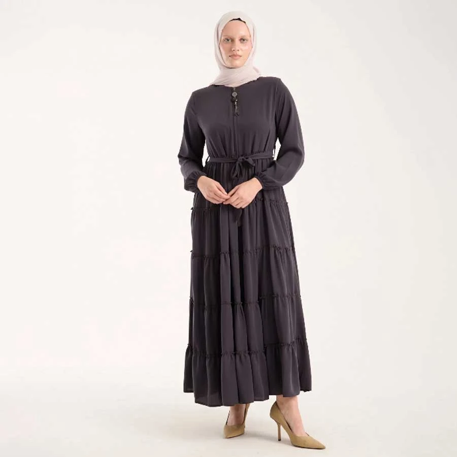 Sumin Nisa 5 Layer Gathered Veil