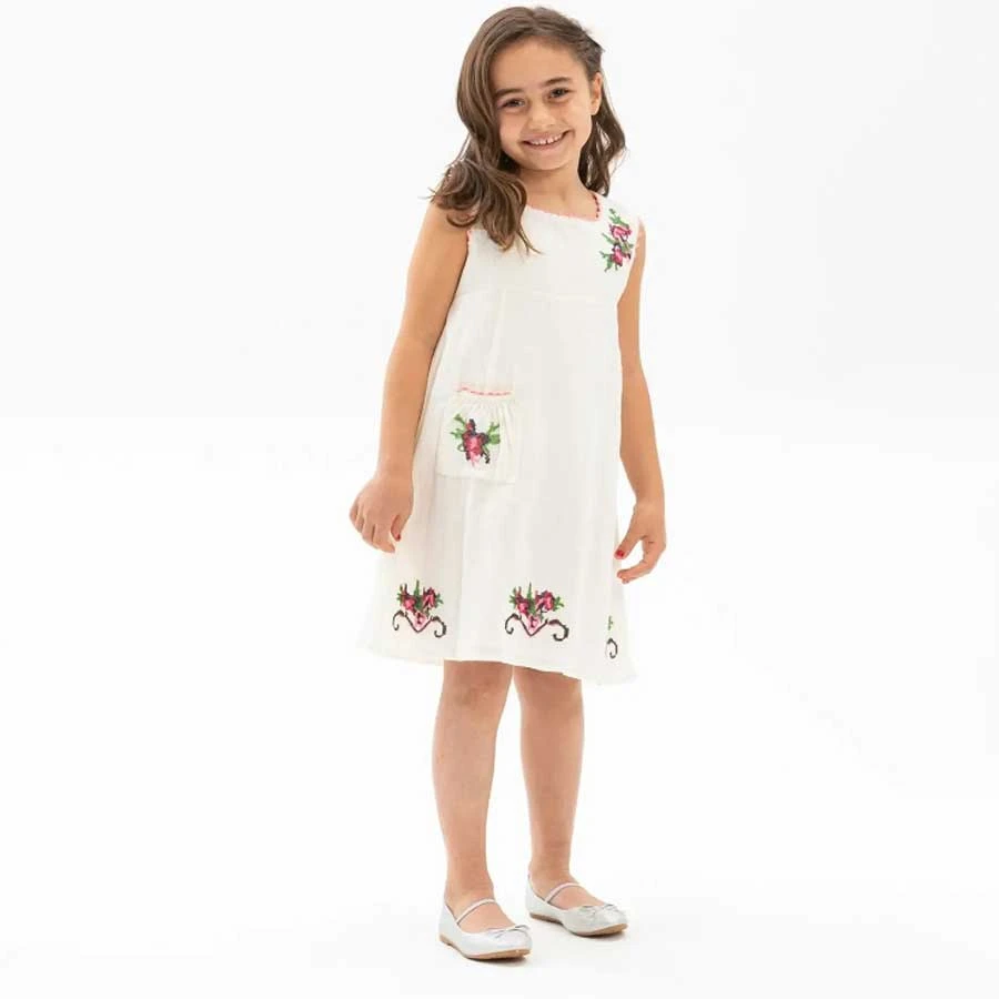 Elis Şile Bezi Burçak Sile Cloth Girl’s Summer Dress