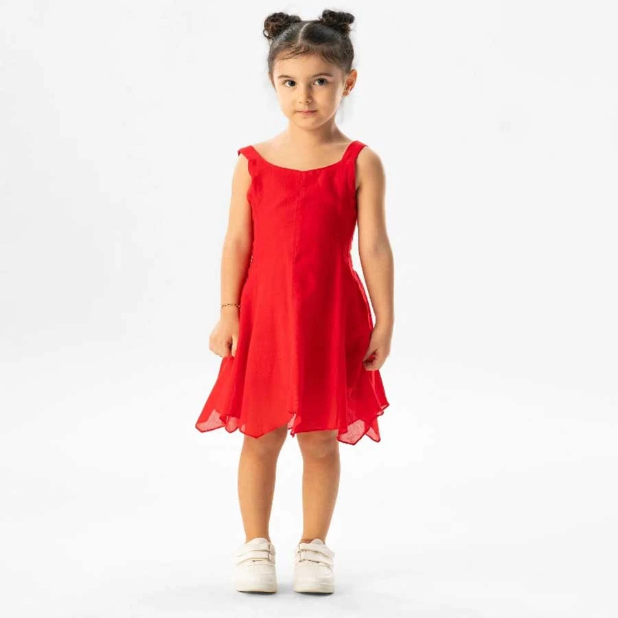 Elis Şile Bezi Strappy Voile Emel Summer Children’s Dress