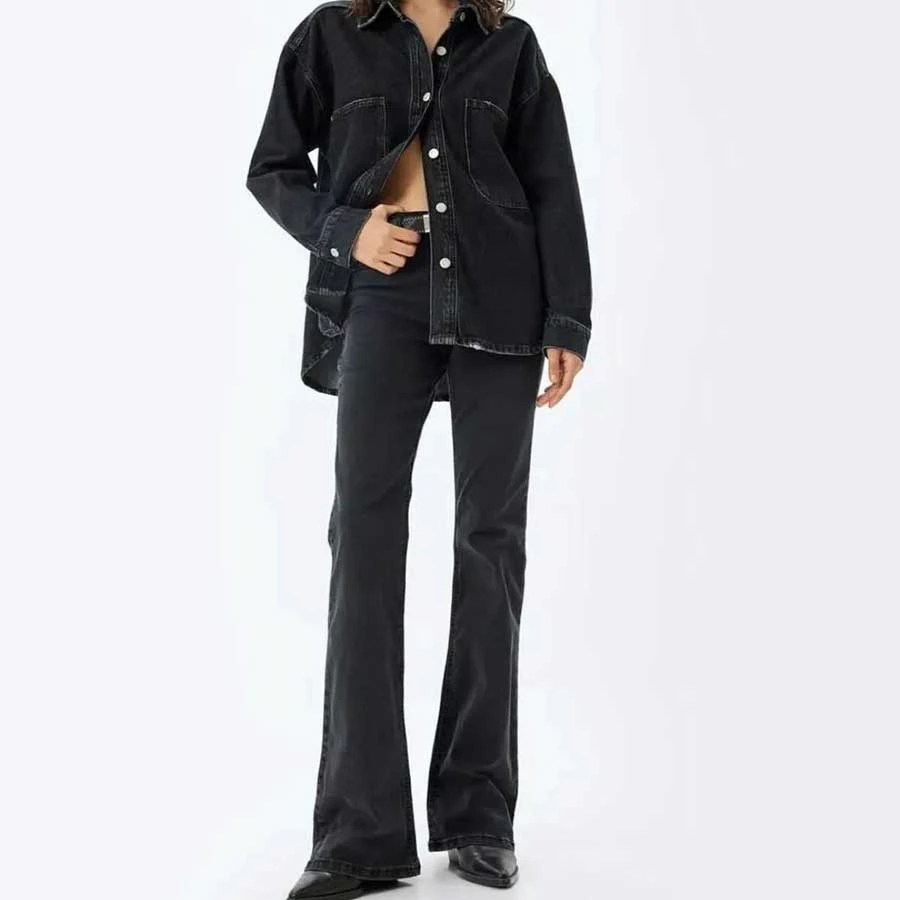 Koton Victoria Flare Black Women’s Jean Pants