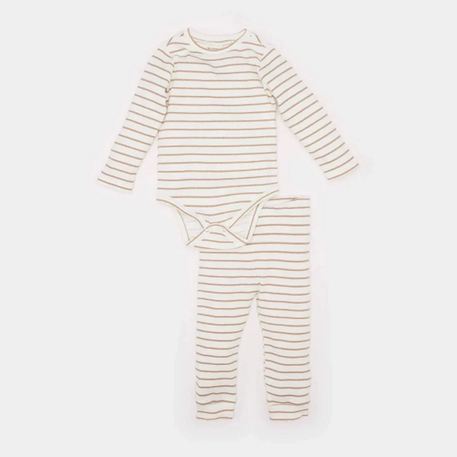Defacto Baby Boy 2-Piece Set Ribbed Camisole & Long Bottoms