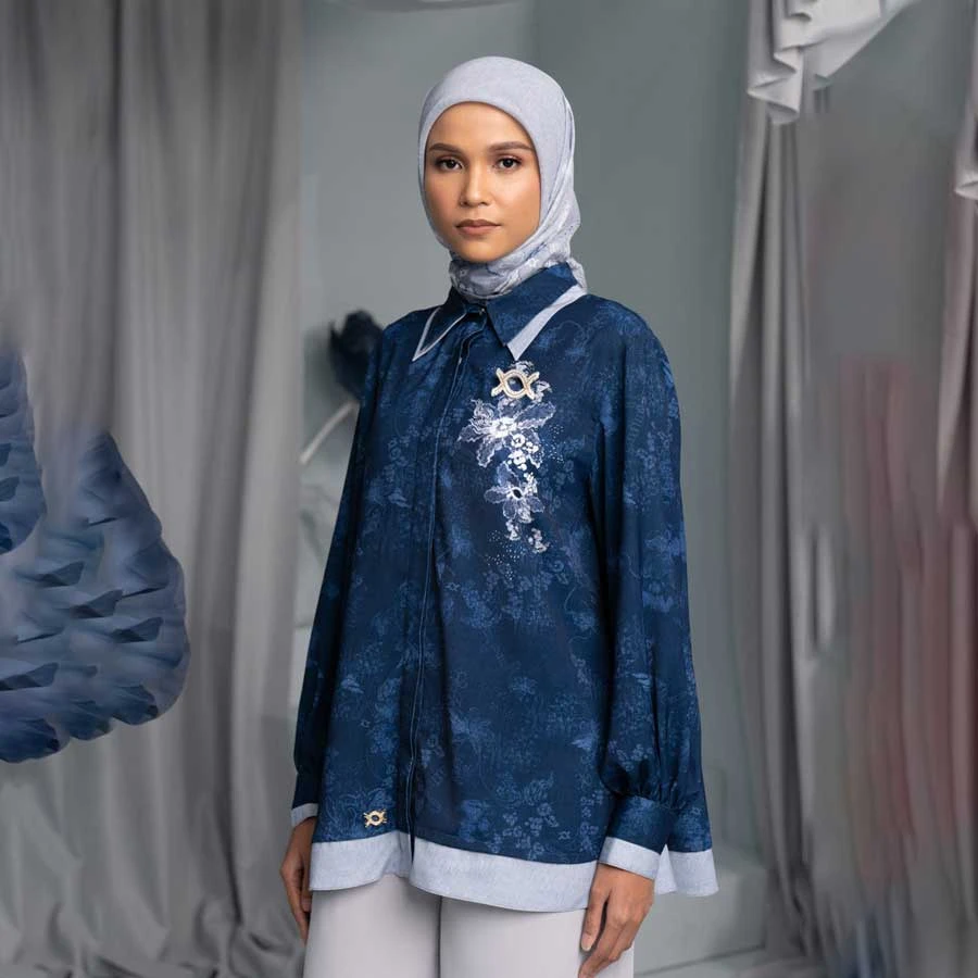 Adya – Shirt Prussian Lake