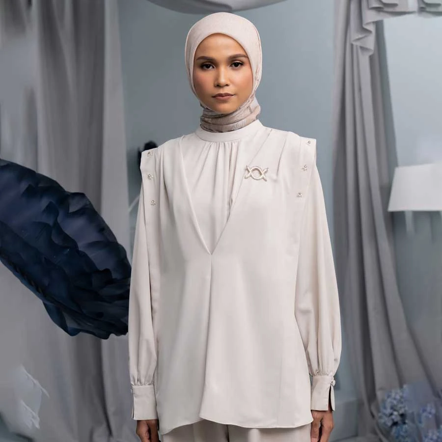 Anya – Blouse Seashell