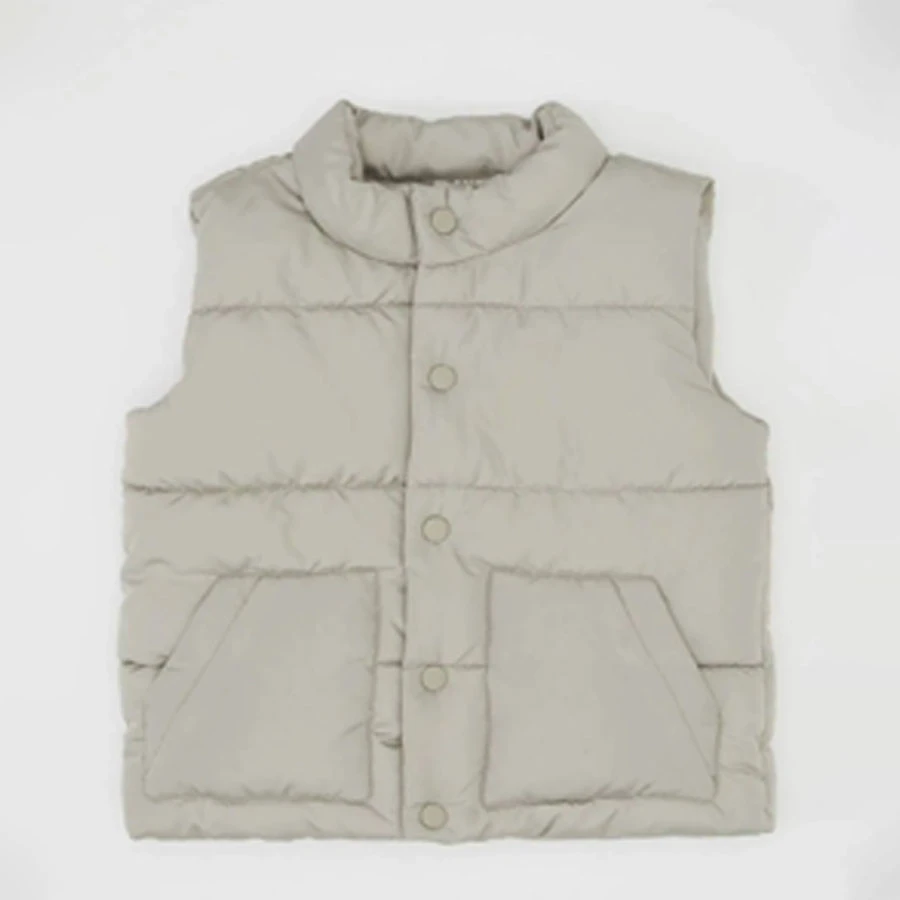 Defacto Baby Boy Stand Collar Snap Closure Inflatable Vest