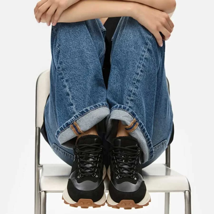 İpekyol Colorblock Sneakers with Artificial Fur