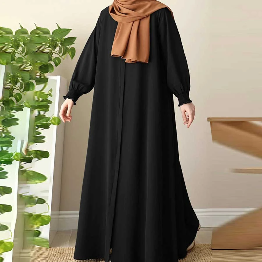 Suhneva Asel Mevlana Flared Ferace