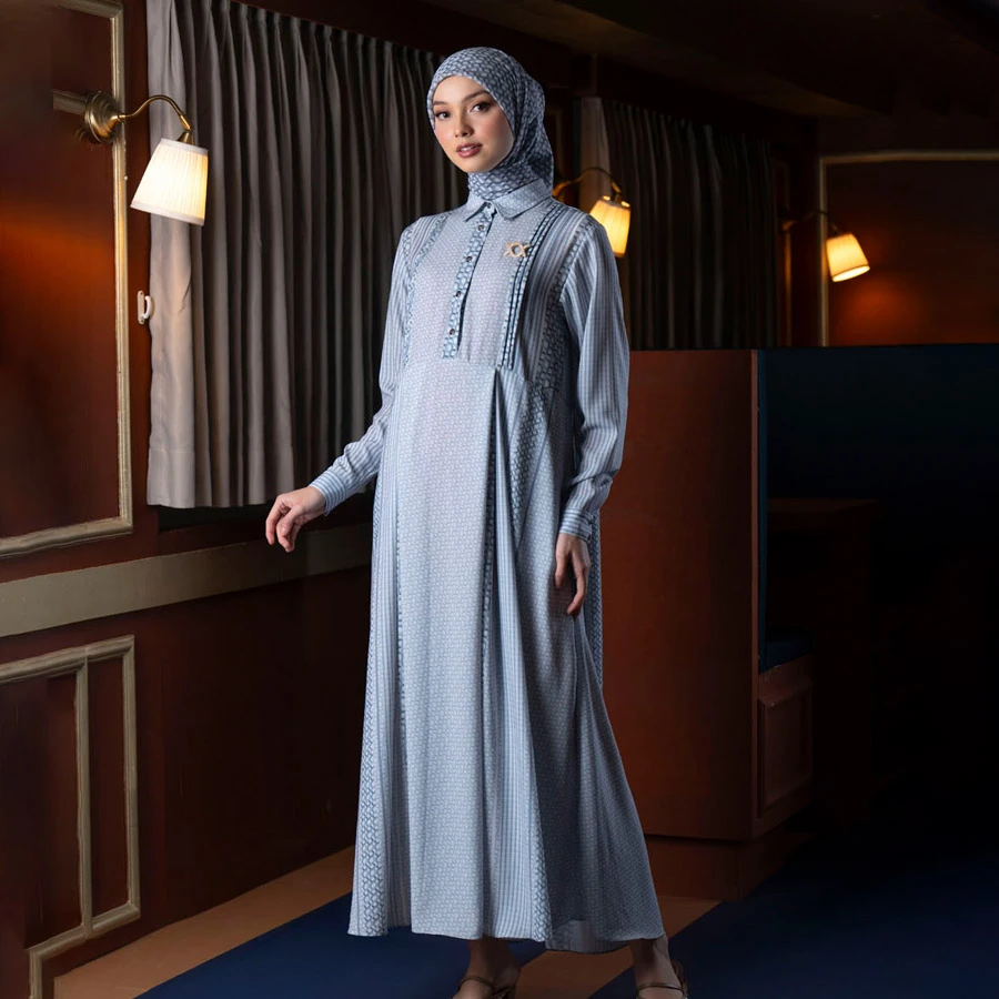 Minera Dress – Cool Grey