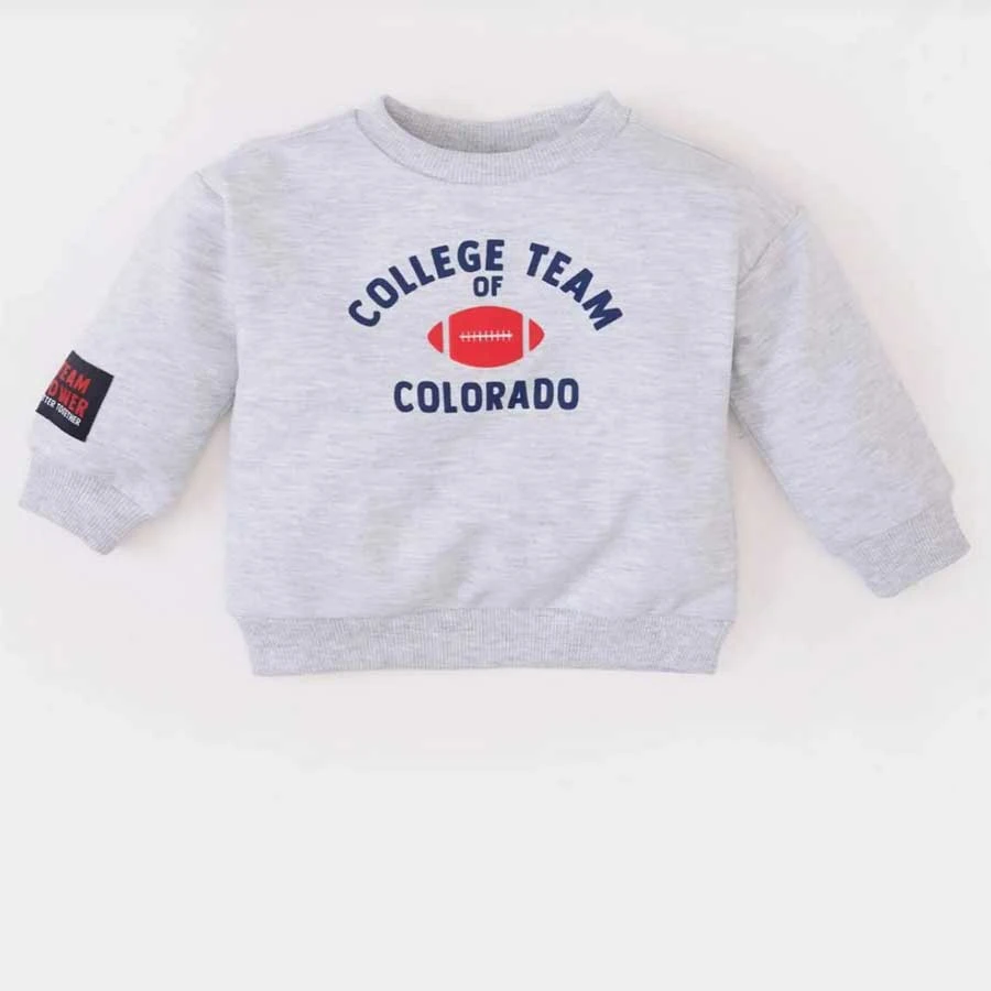 Defacto – Baby Boy Crew Neck Printed Sweatshirt