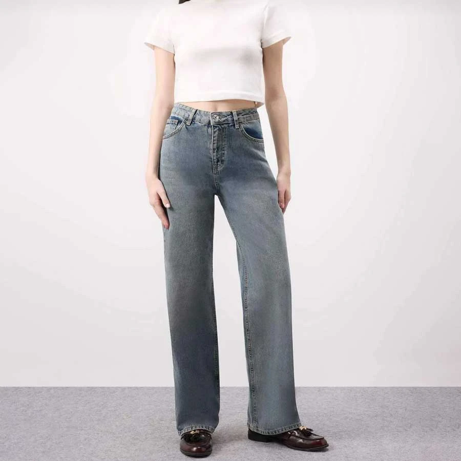Defacto High Waist 90’s Wide Leg Women’s Jeans