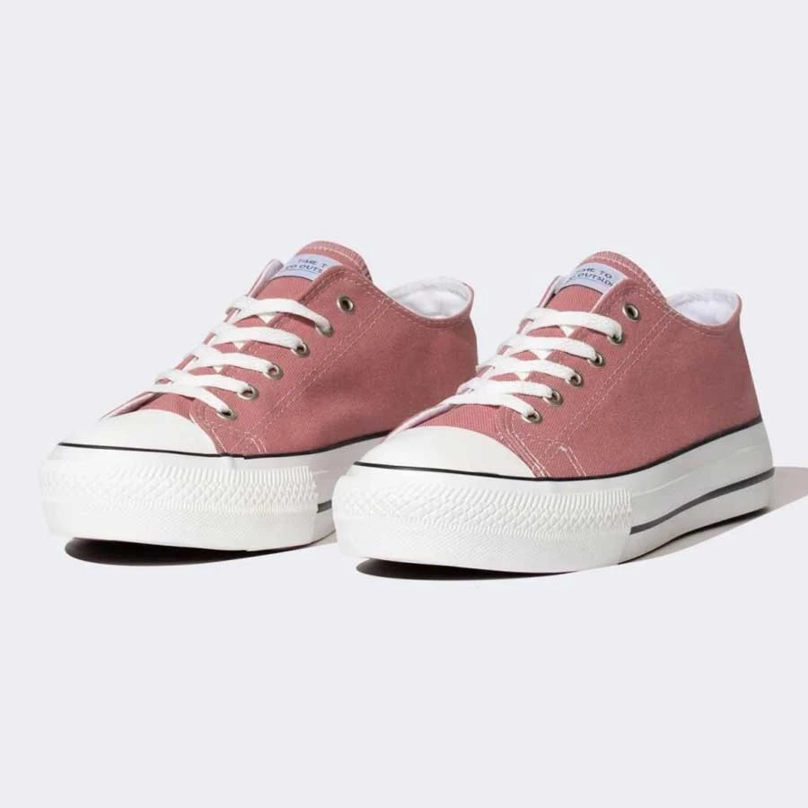 Defacto Women’s Thick Sole Lace-Up Cloth Shoes