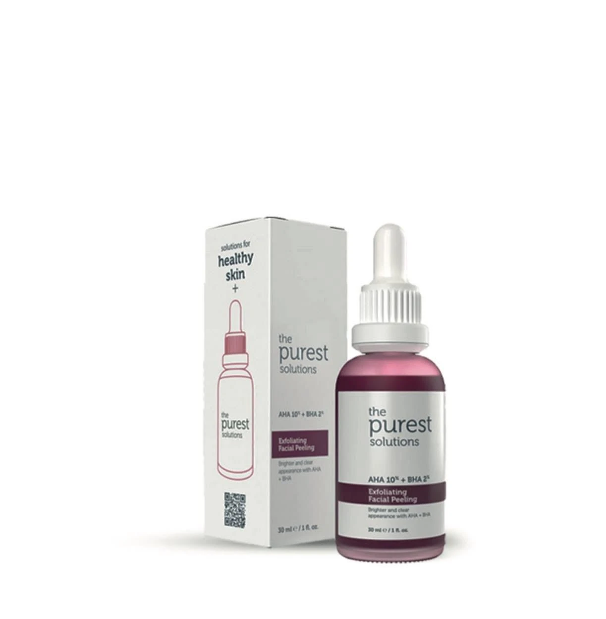 The Purest Solutions AHA 10% + BHA 2% Exfoliating Facial Peeling