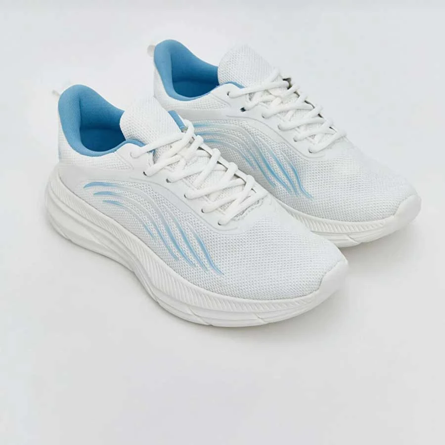 LC Waikiki Lcw Steps White Lace-Up Thick Sole Women’s Active Sneakers