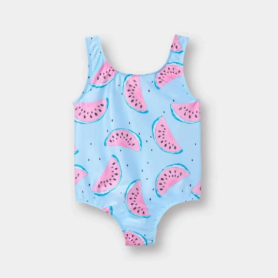 Defacto Baby Girl Watermelon Patterned Swimsuit