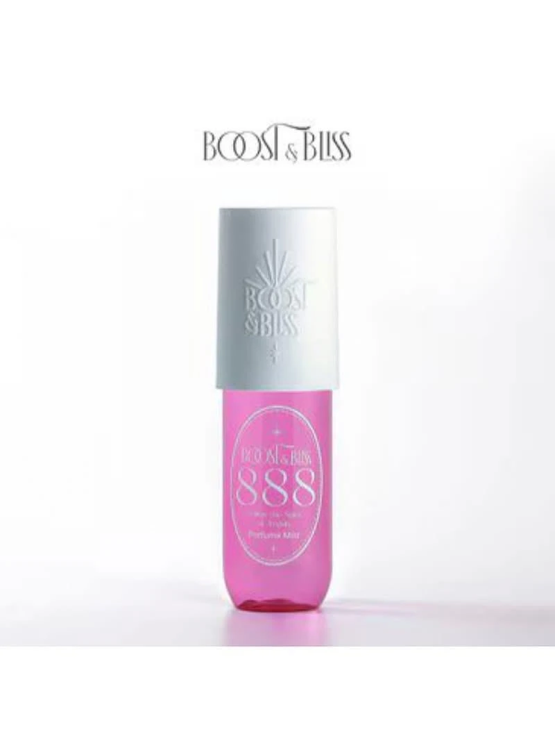 BOOST & BLISS 888 Pink Body Mist ? Refreshing body mist with a light floral scent
