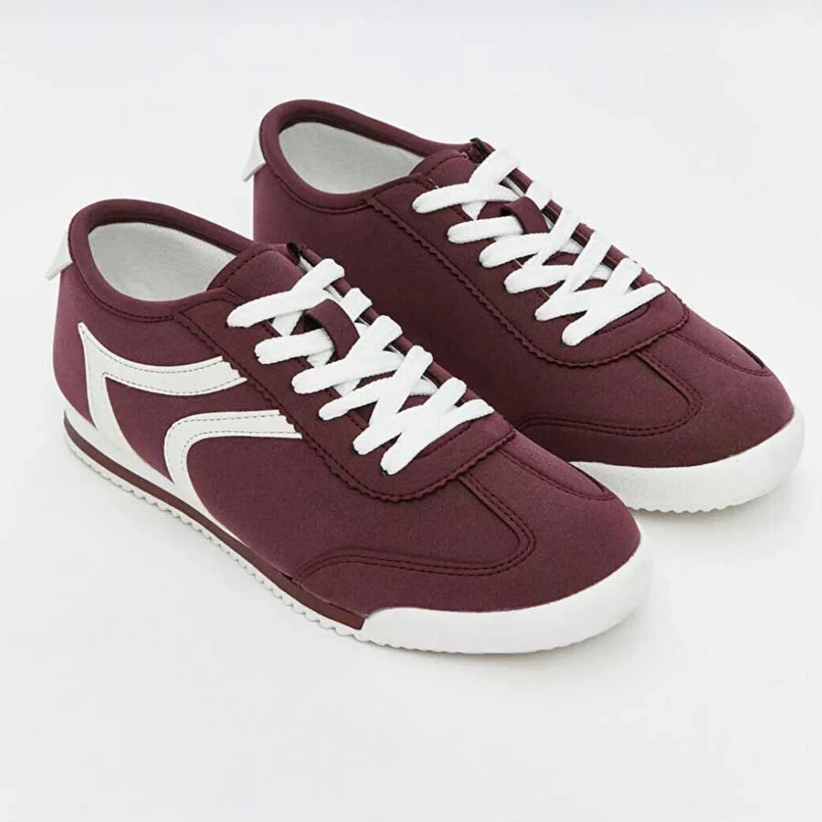 LC Waikiki Lcw Steps Claret Red Lace-Up Women’s Sports Shoes