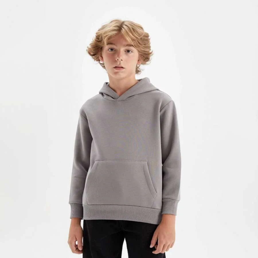 Defacto – Boy’s Pocket Hooded School Sweatshirt