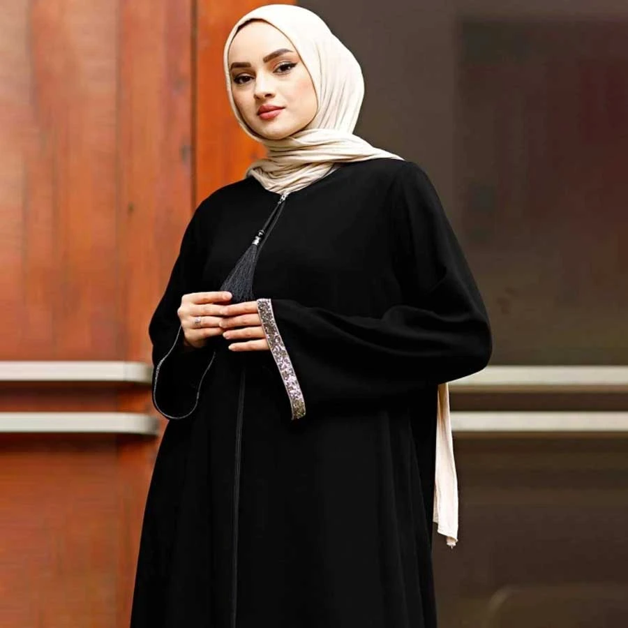 ISTANBUL STYLES Jewelled Sleeves Ferace