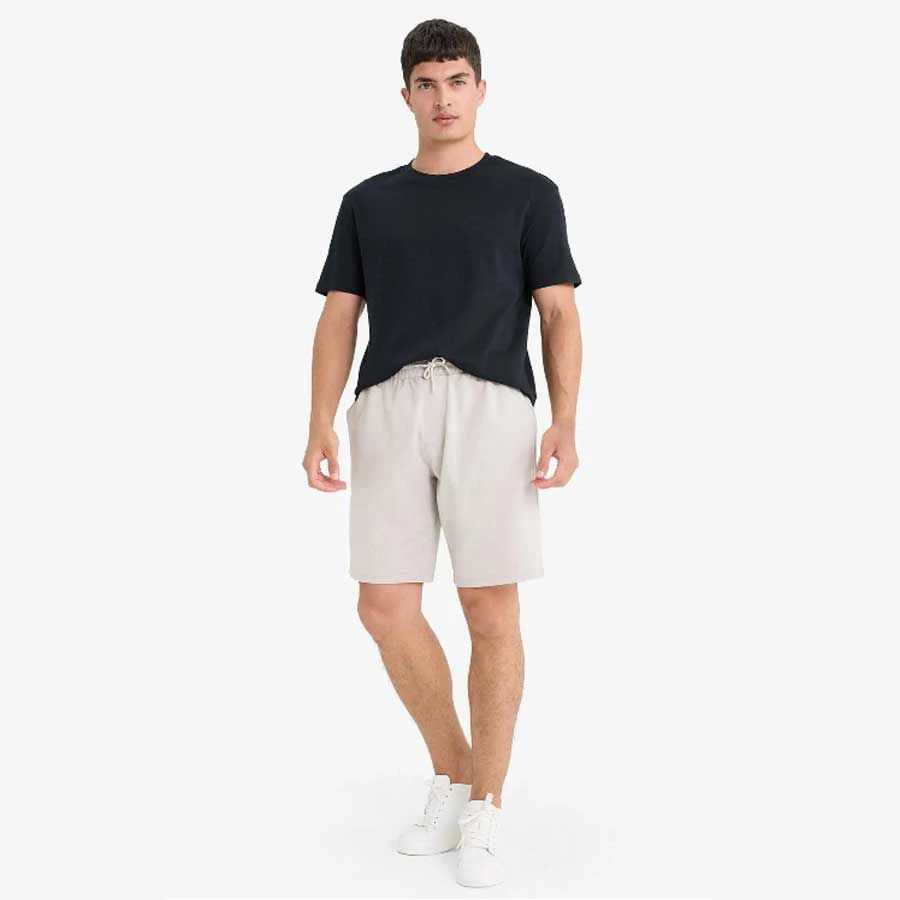 Defacto Slim Fit Tight Fit Pocket Cotton Basic Plain Bermuda Shorts