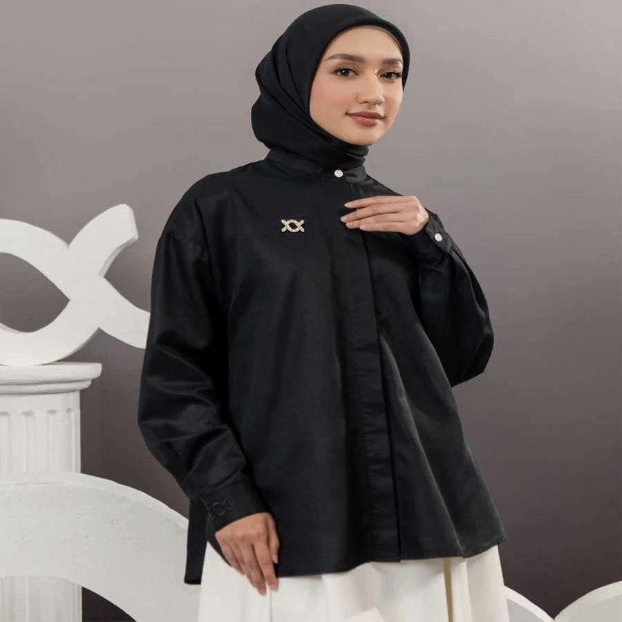 Sanara – Shirt Black Caviar