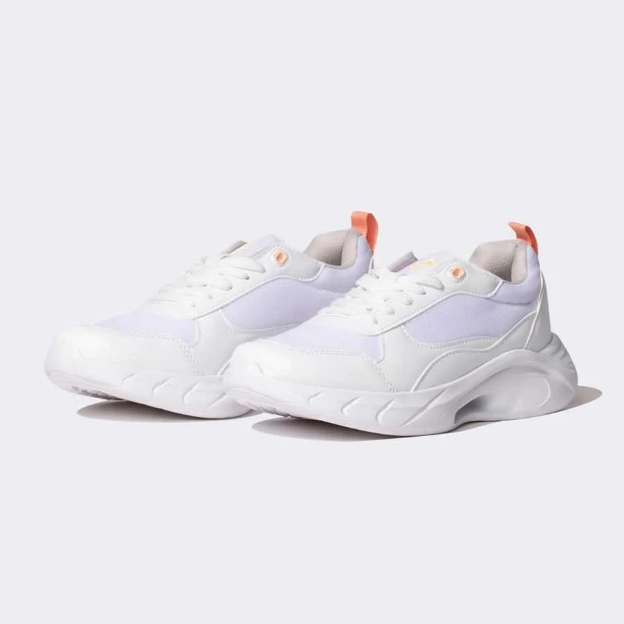 Defacto Faux Leather Women’s Sports Shoes Serrated Sole Lace-up