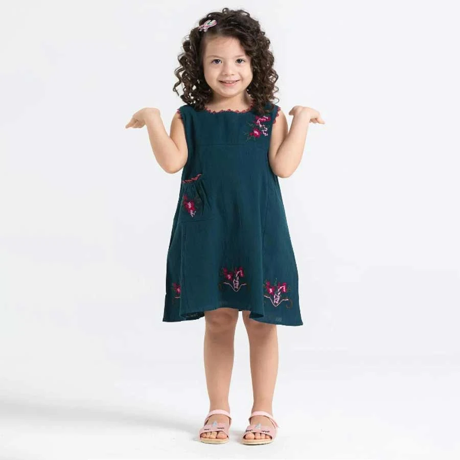 Elis Şile Bezi Burçak Sile Cloth Girl’s Summer Dress