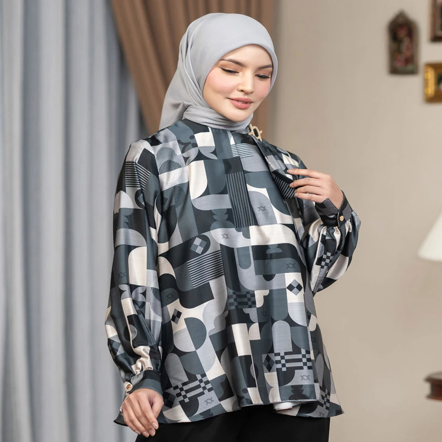 Gradine Blouse – Dark Luxury