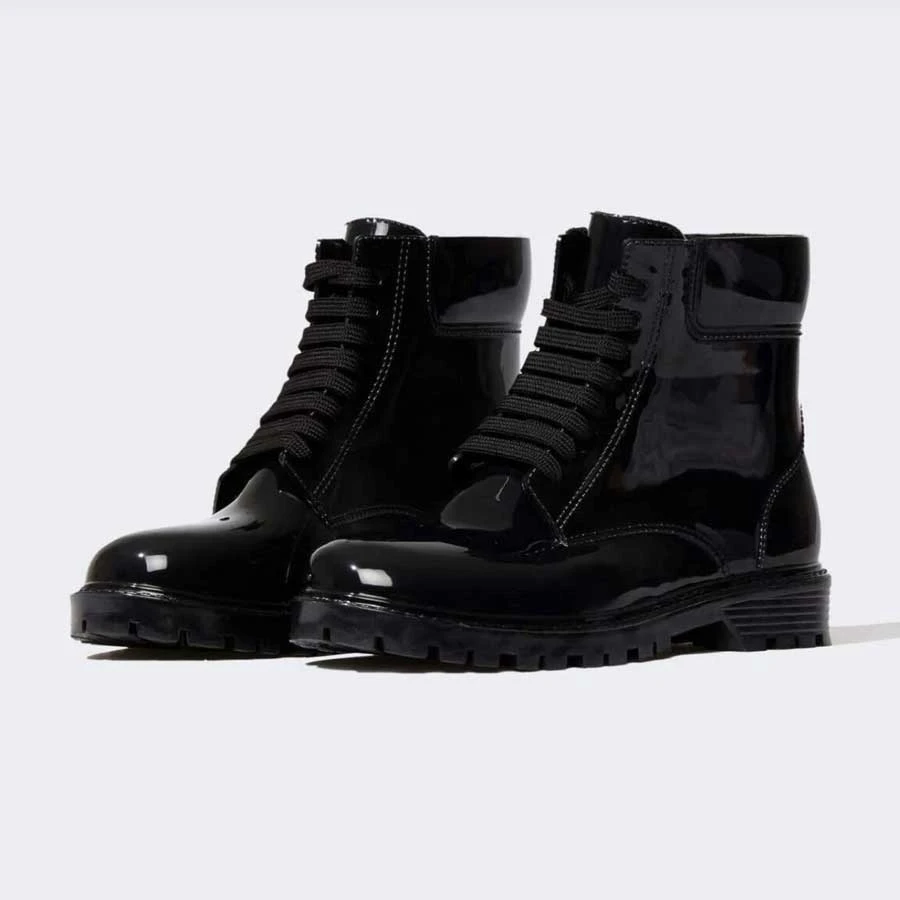 Defacto Women’s Thick Sole Winter Faux Leather Boots