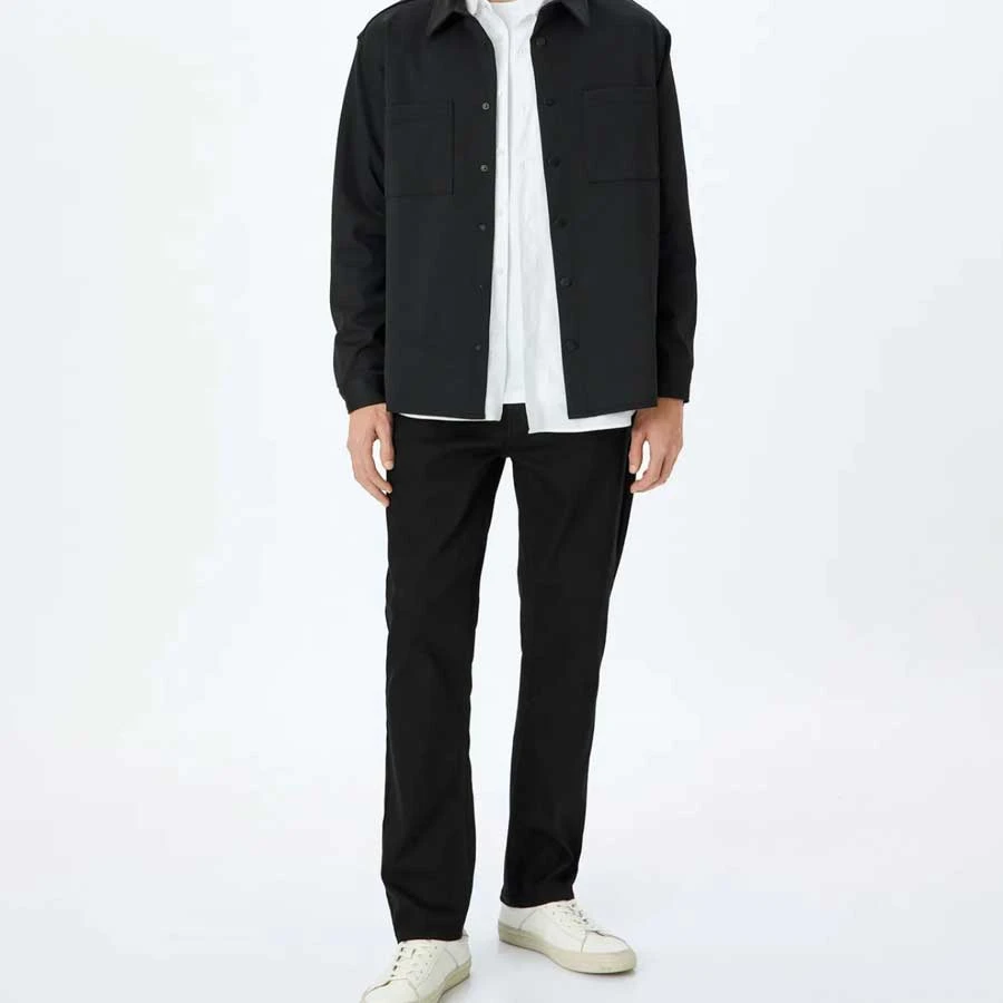 Koton Straight Fit Jeans with Button Detail - Mark Jean